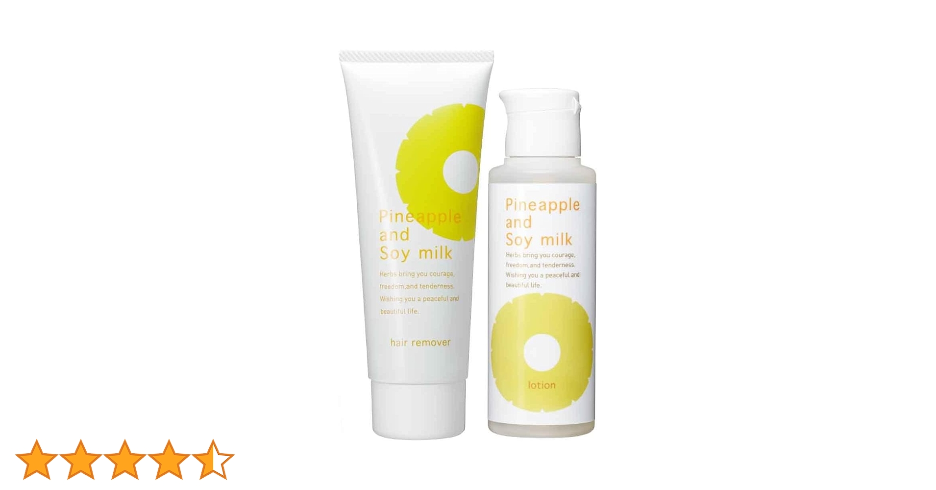 Amazon.co.jp: パイナップル豆乳除毛クリーム230g＆パイナップル